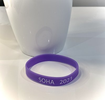 SOHA szilikon karkötő